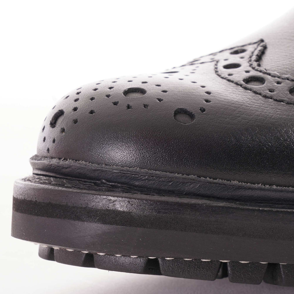 Grenson Fred Brogue Boot - Black