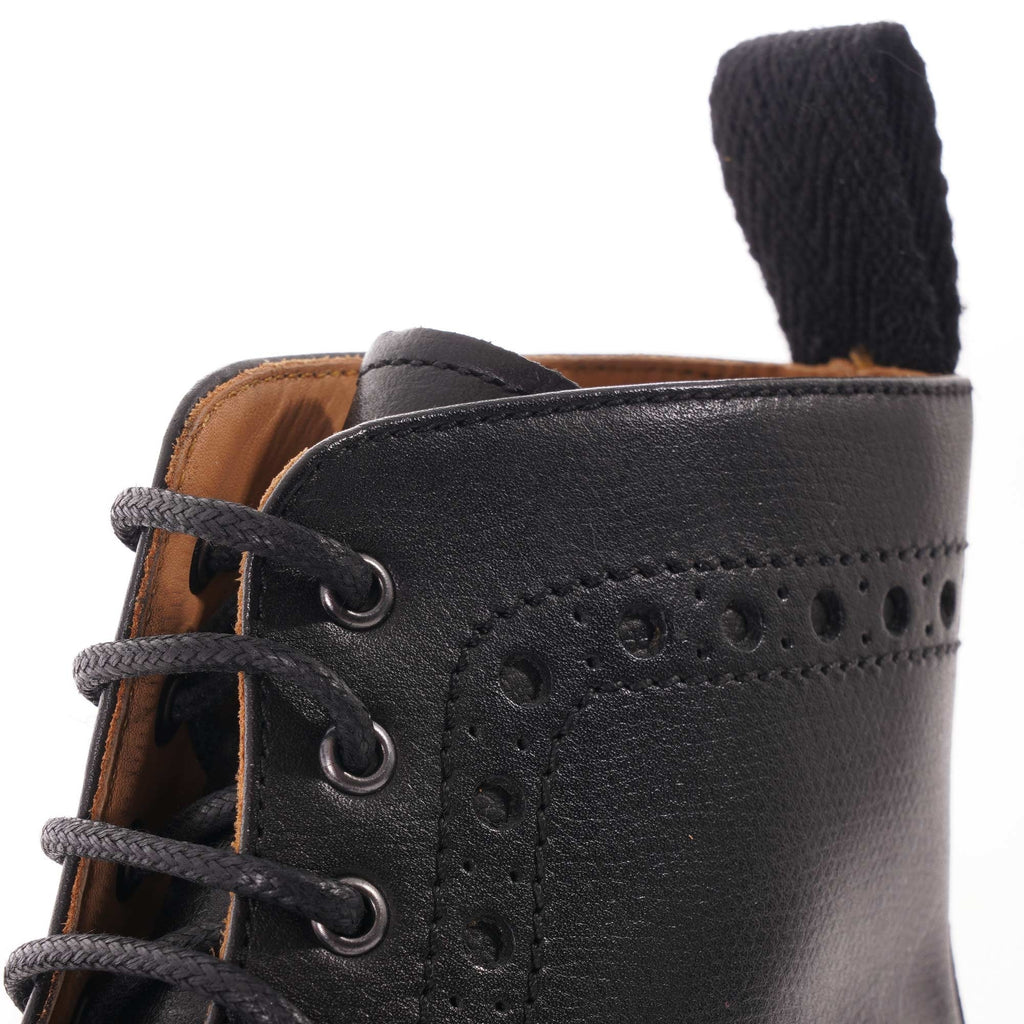 Grenson Fred Brogue Boot - Black