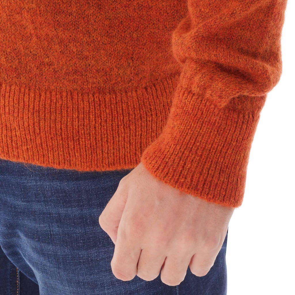 Wax London Alp Knitted Jumper - Orange