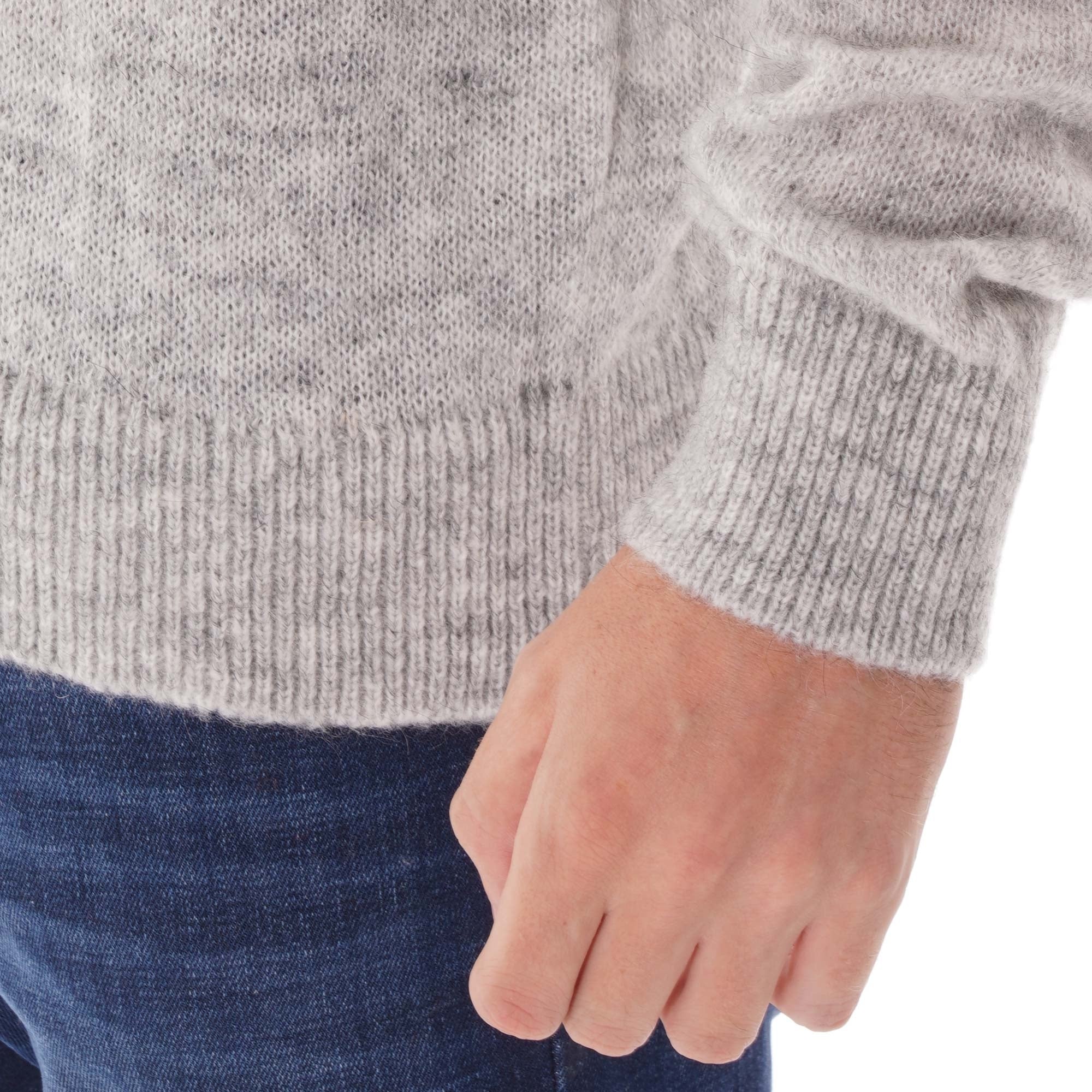 Wax London Alp Knitted Jumper - Grey