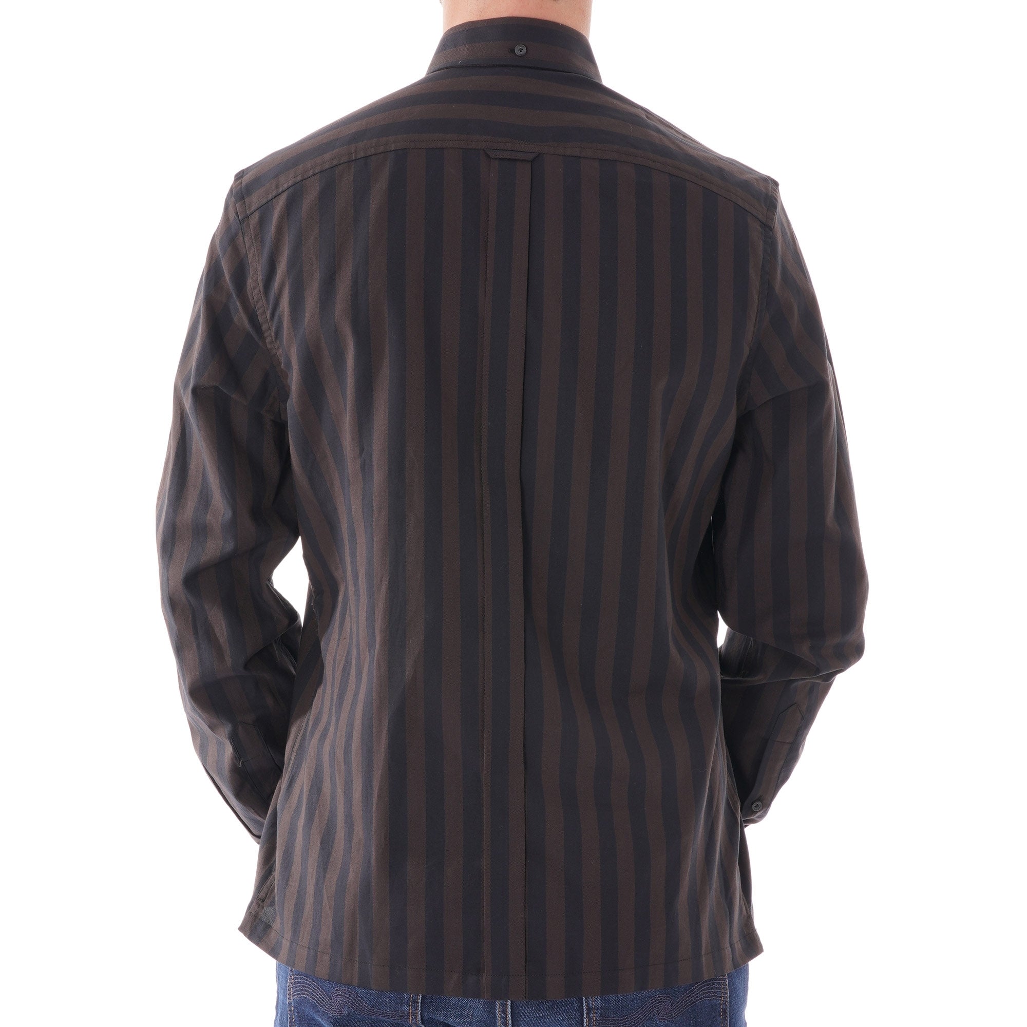 Ben Sherman Archive Oxford Vertical striped Shirt - Anthracite