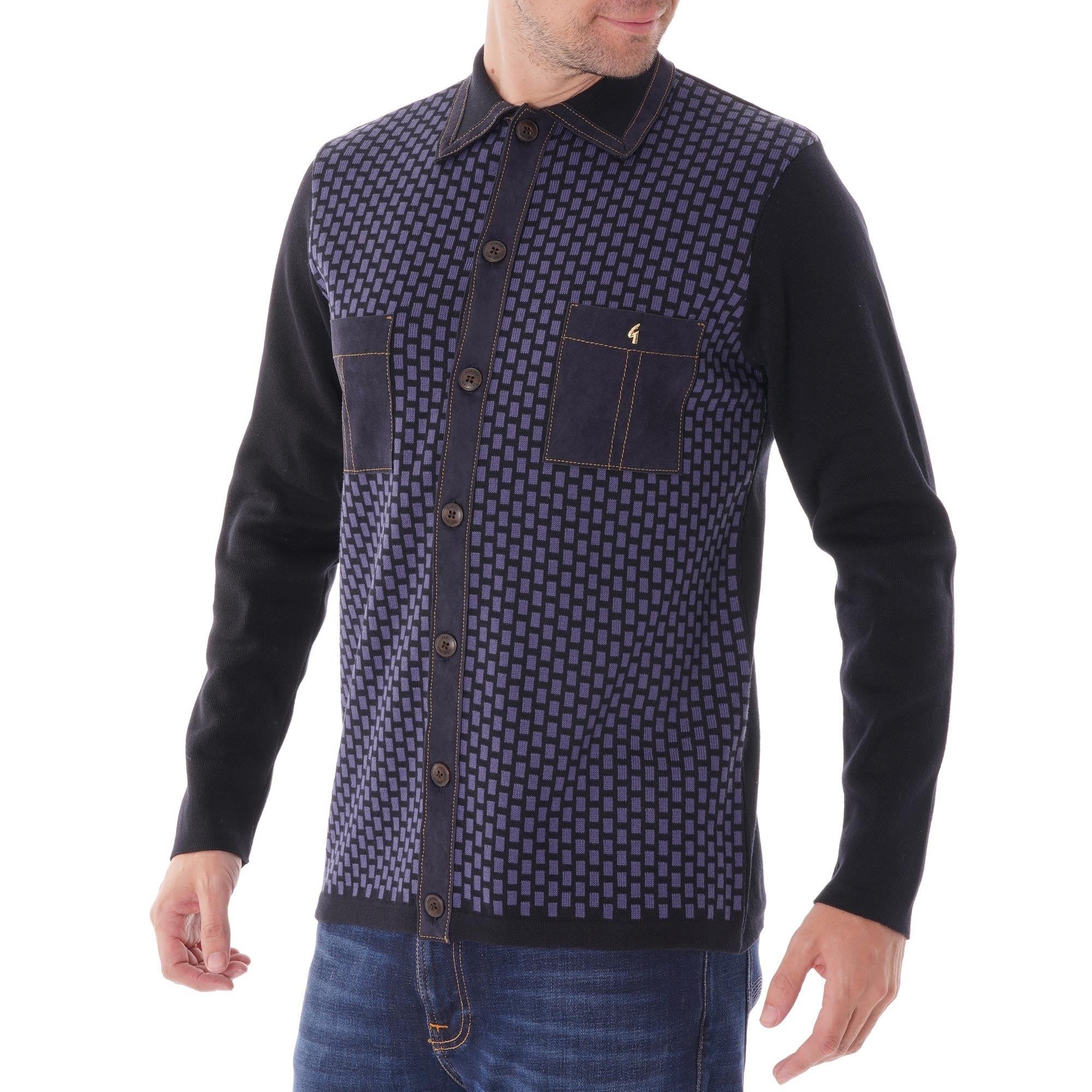 Gabicci Vintage Bessemer knitwear - Storm
