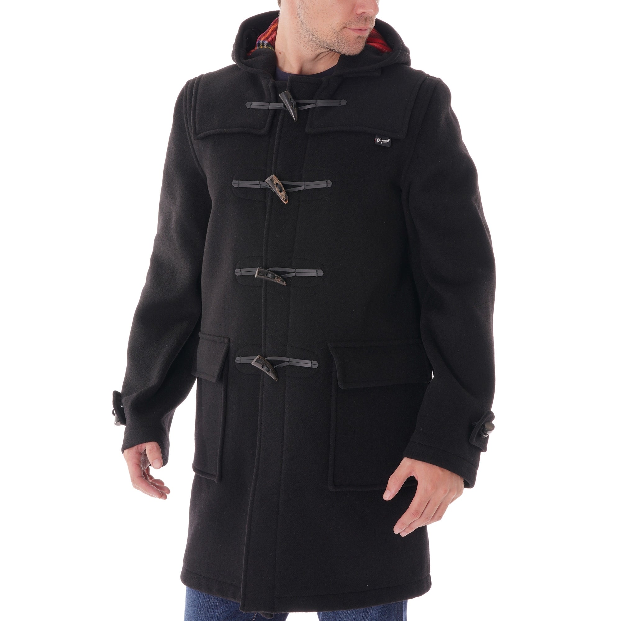 ジャケット・アウター L.G.B BLACK duffle coat Duffle Coat Black by Farah Japan | Couverture & The Garbstore