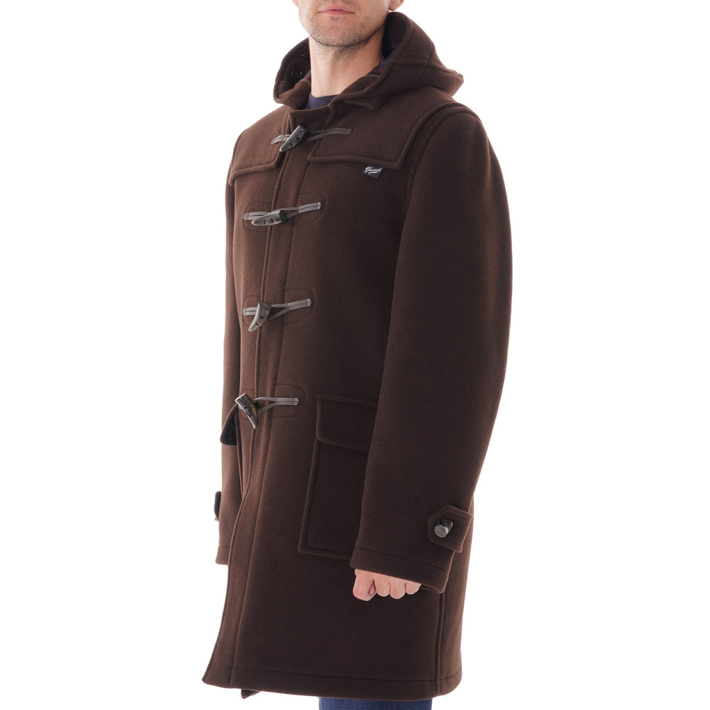 Gloverall Morris Duffle Coat - Brown
