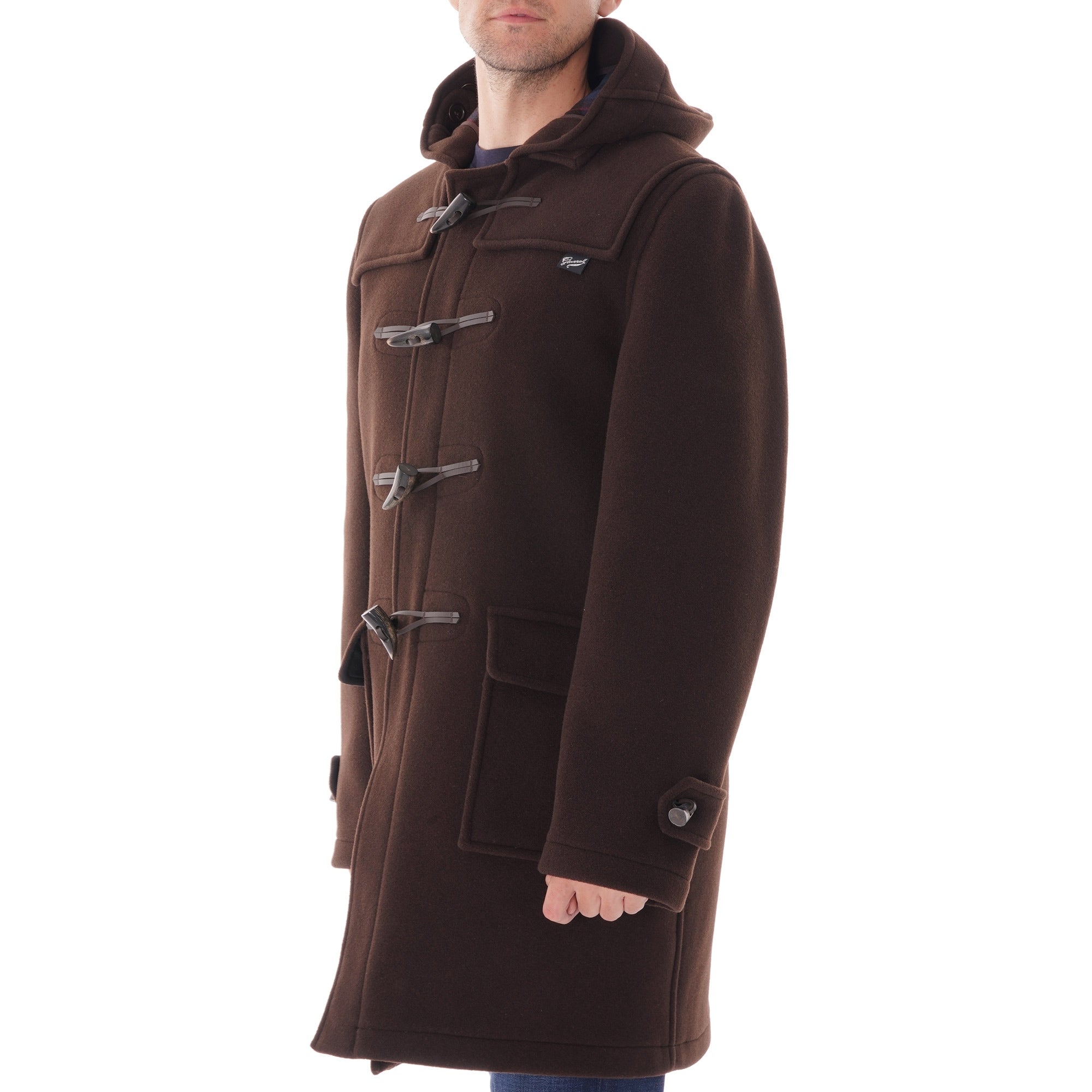 Gloverall Morris Duffle Coat - Brown