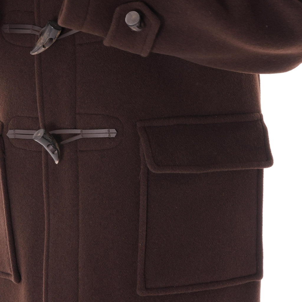 Gloverall Morris Duffle Coat - Brown