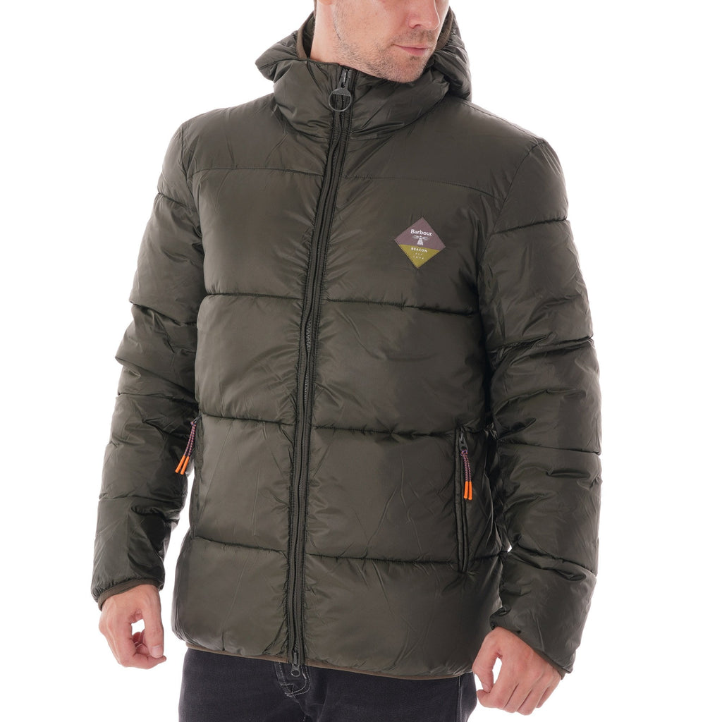 Barbour Beacon Quilted Ross Puffer Jacket - Sage