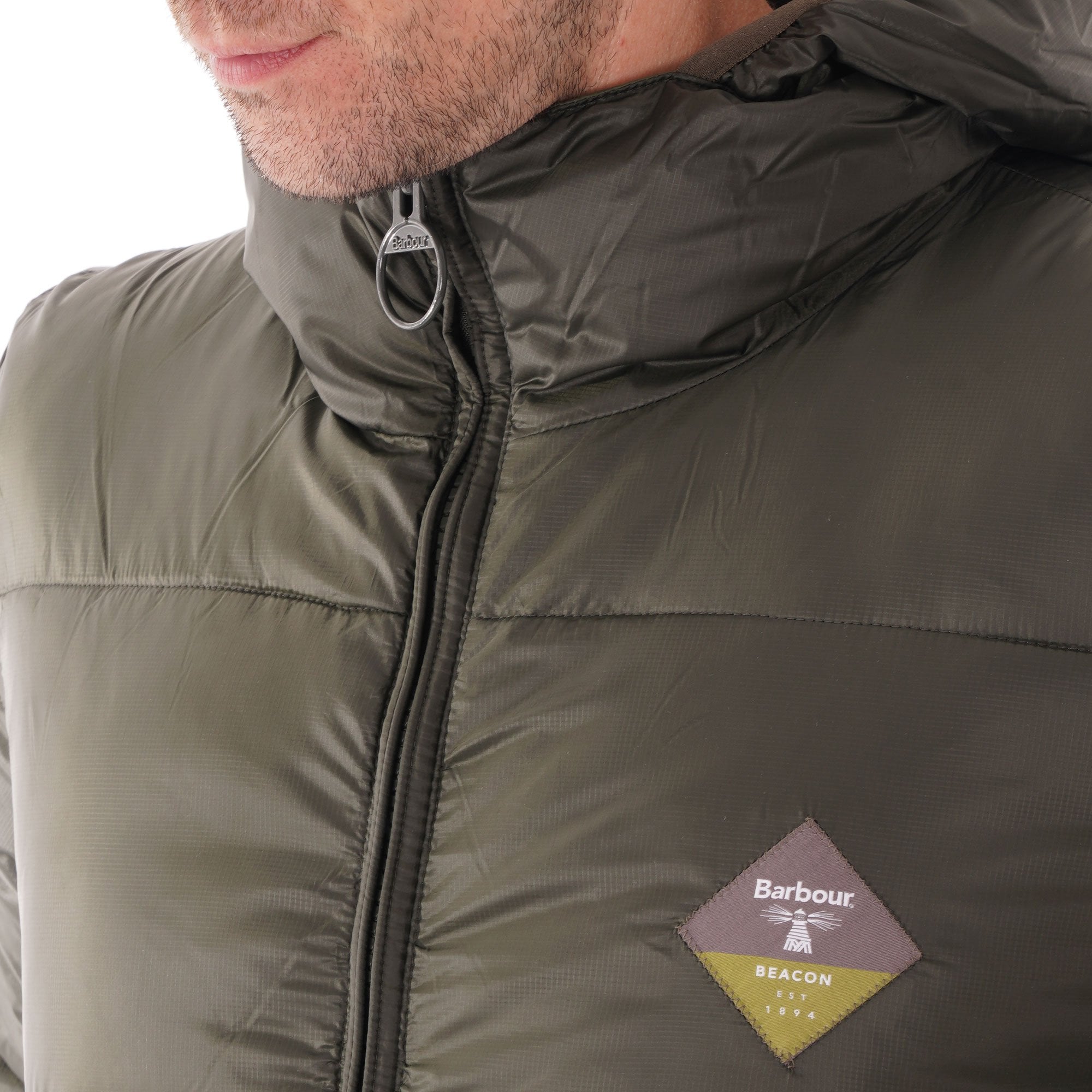 Barbour Beacon Quilted Ross Puffer Jacket - Sage
