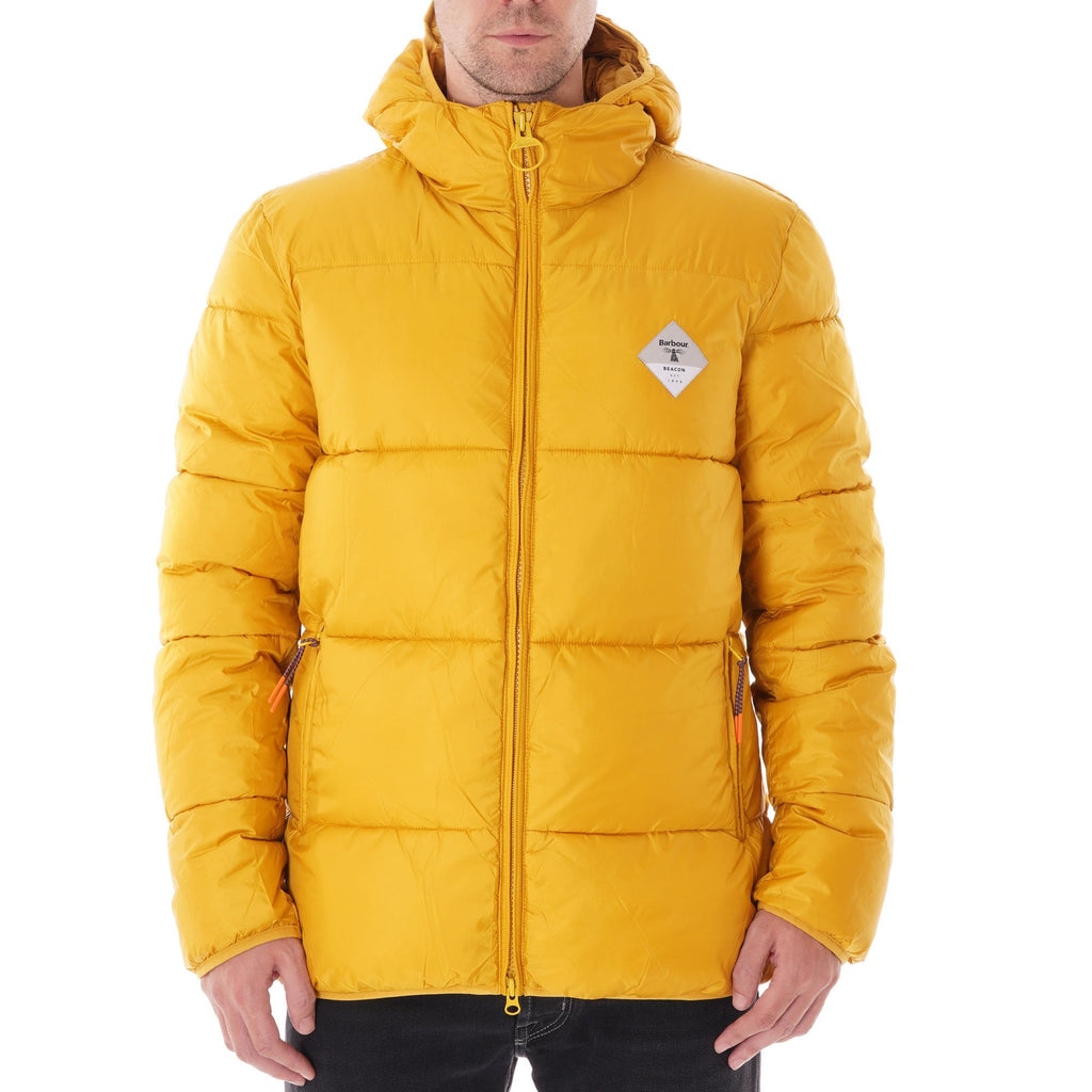 Barbour Beacon Ross Quilted Jacket - Gold