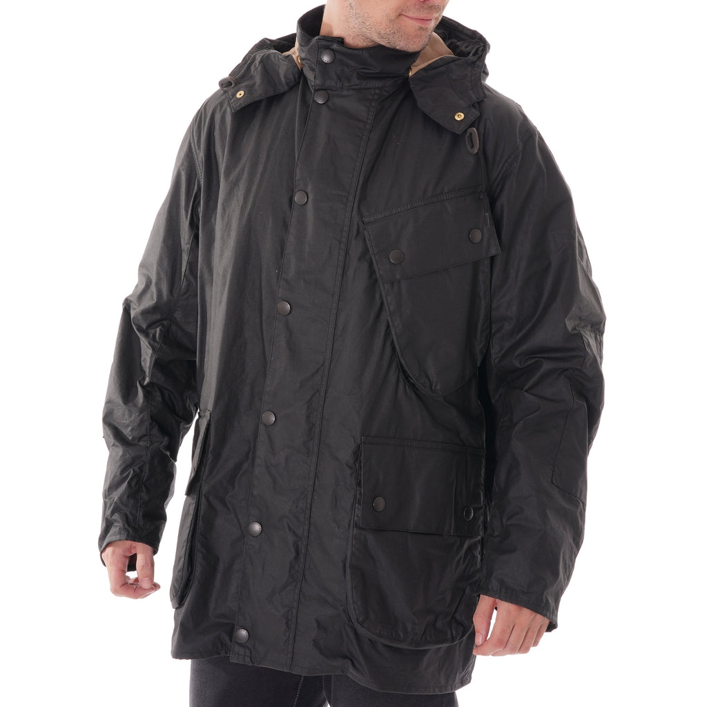 Barbour x Margaret Howell A7 Wax Jacket - Black