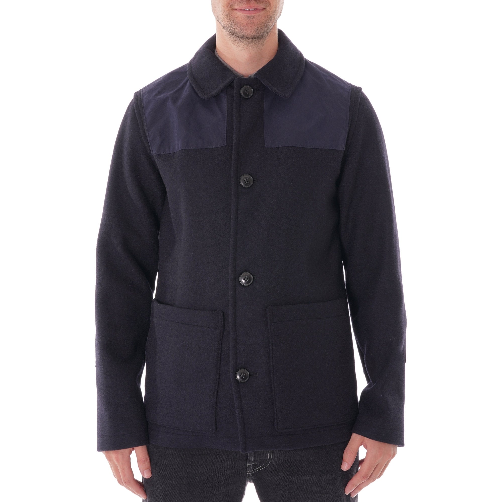 Gloverall Moss Donkey Jacket - Navy