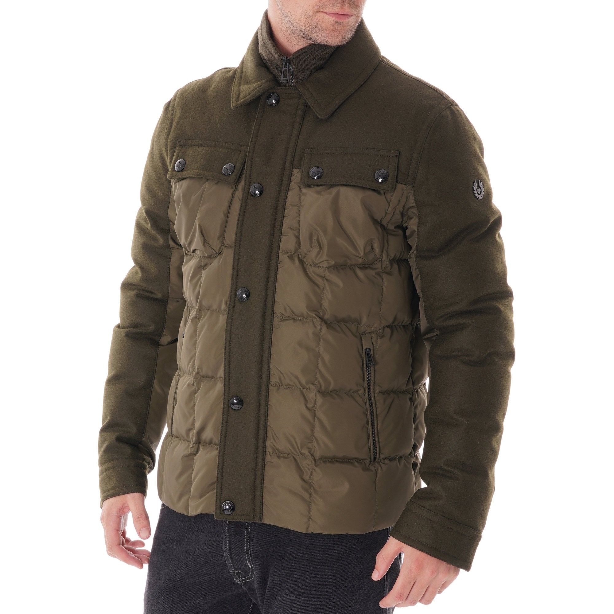 Belstaff Retreat Quilted Jacket - Dark Pine
