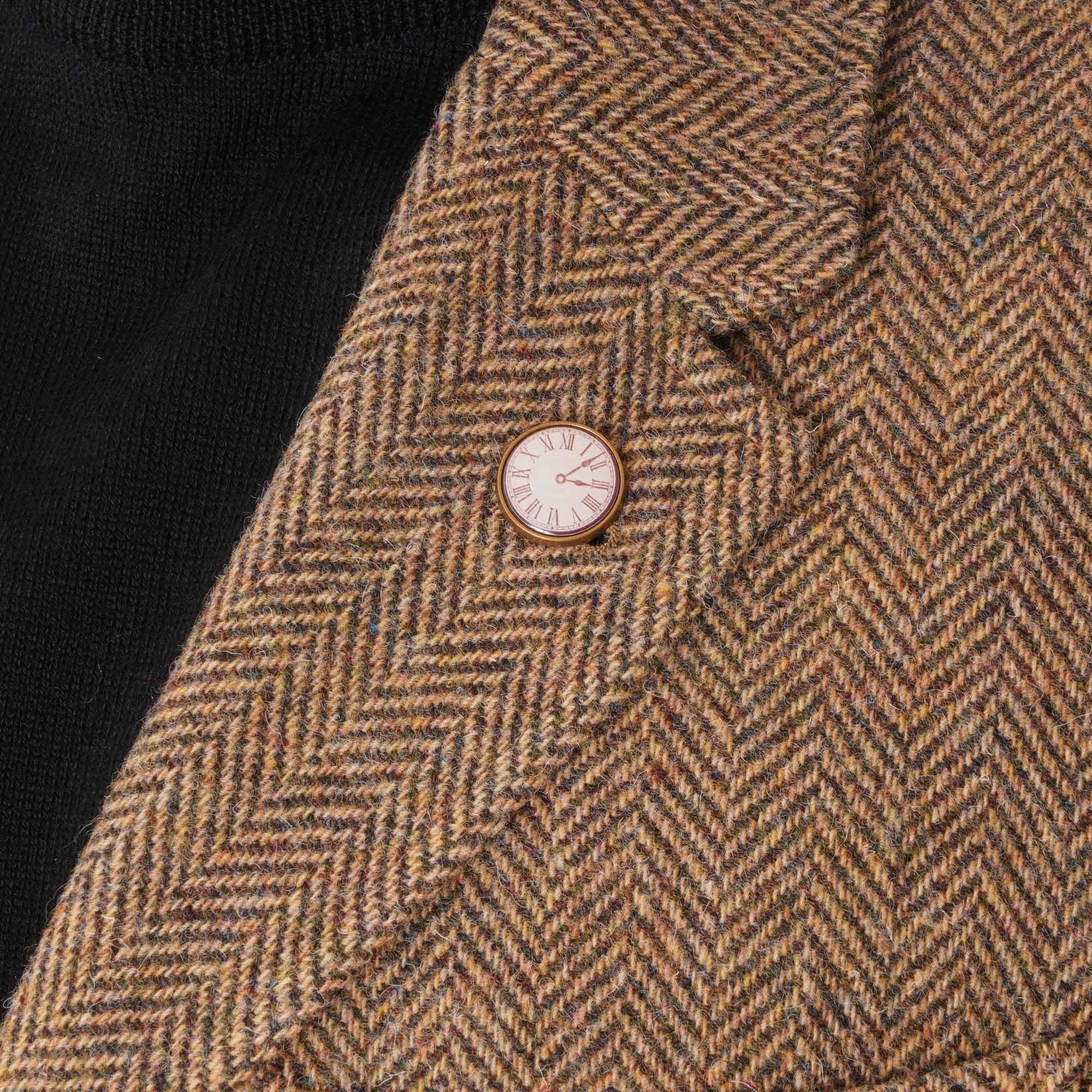 Gibson London Herringbone Jacket - Gold
