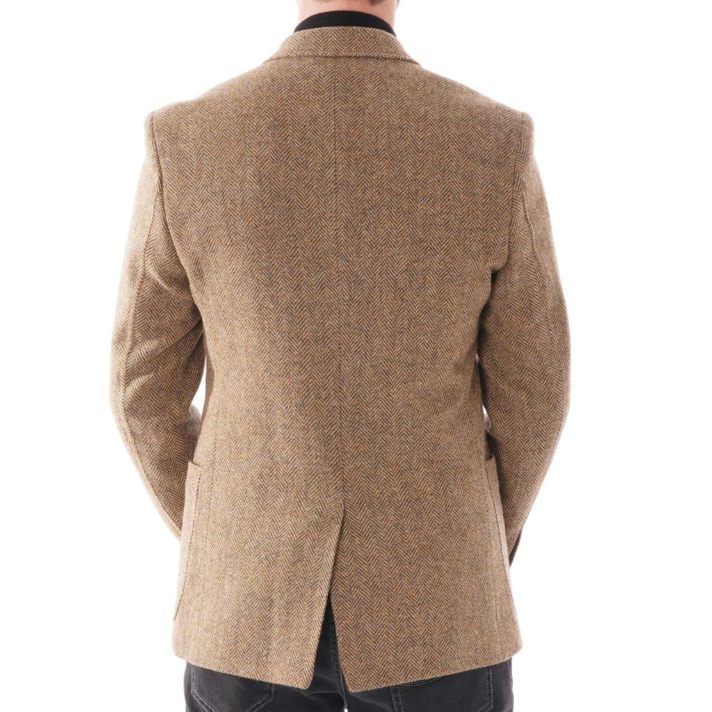 Gibson London Herringbone Jacket - Gold