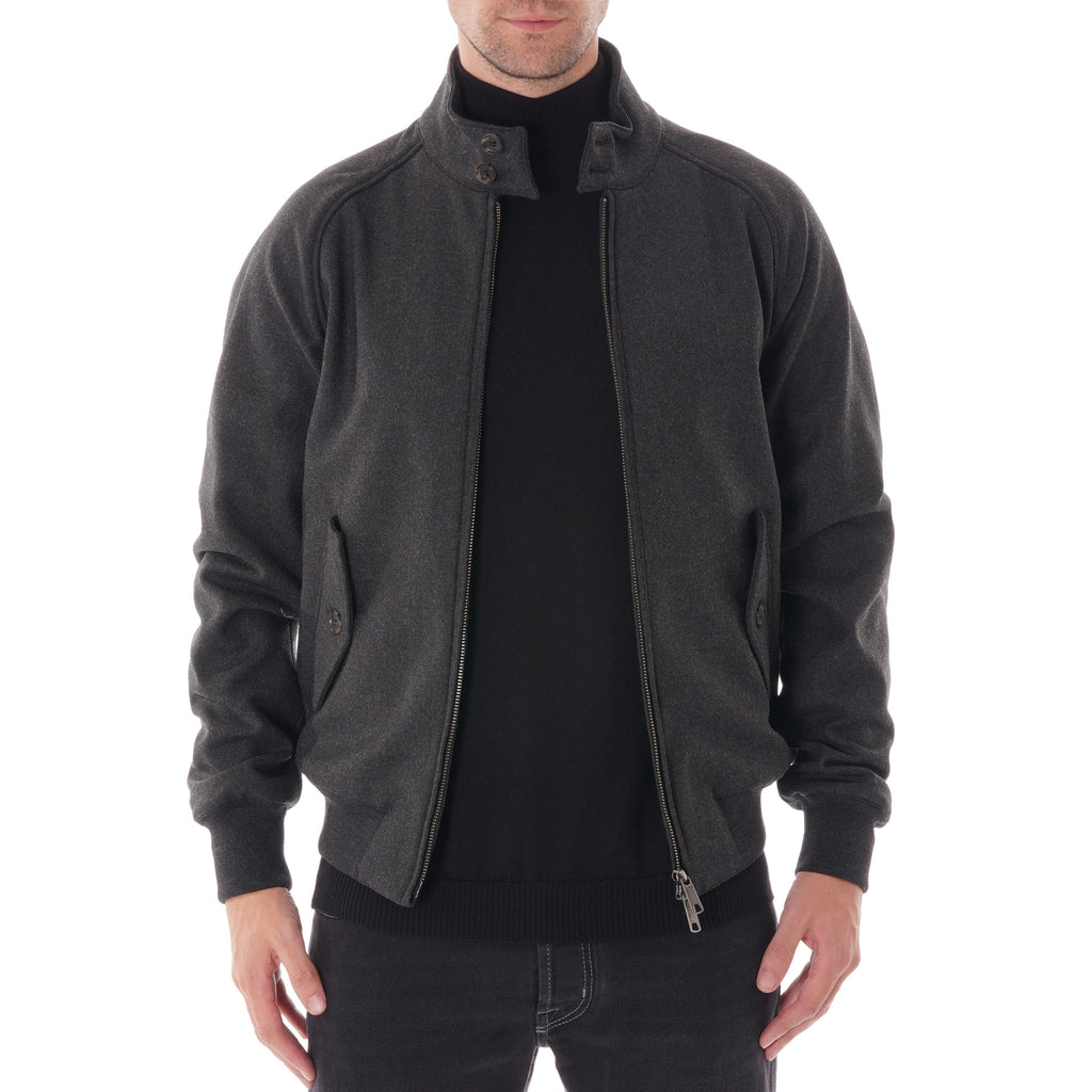 Baracuta G9 Wool Jacket - Dark Grey