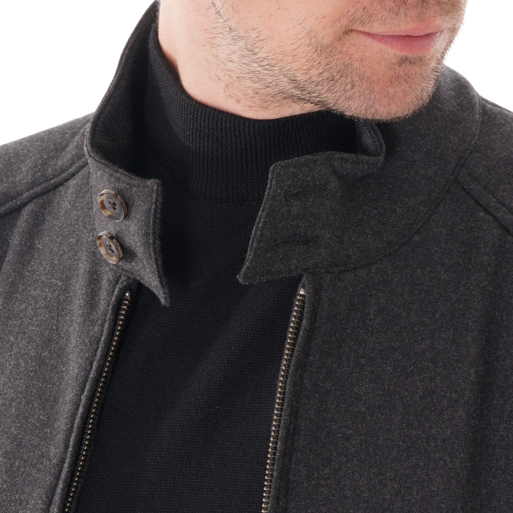 Baracuta G9 Wool Jacket - Dark Grey