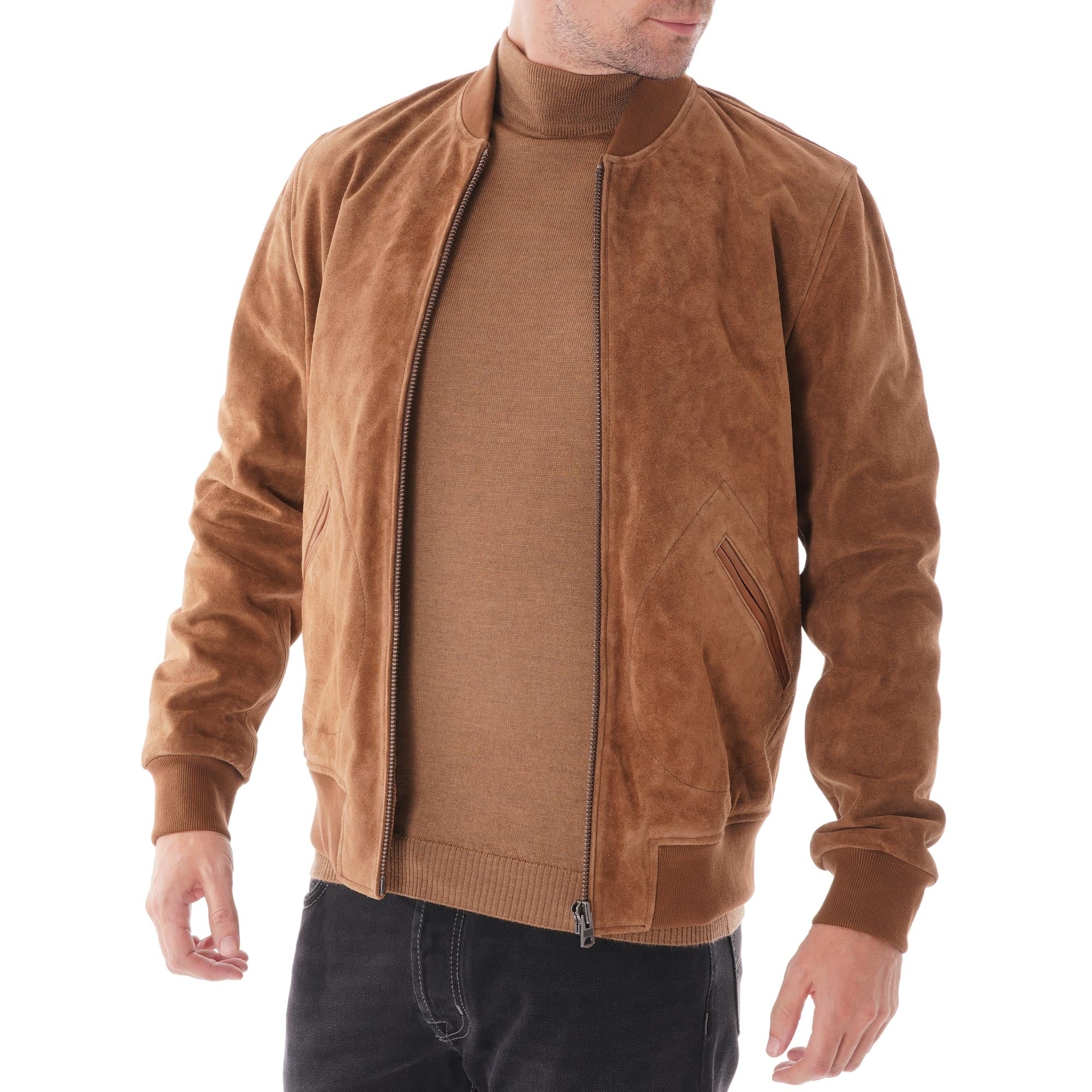 Chevignon Naval Cuir Jacket - Marron