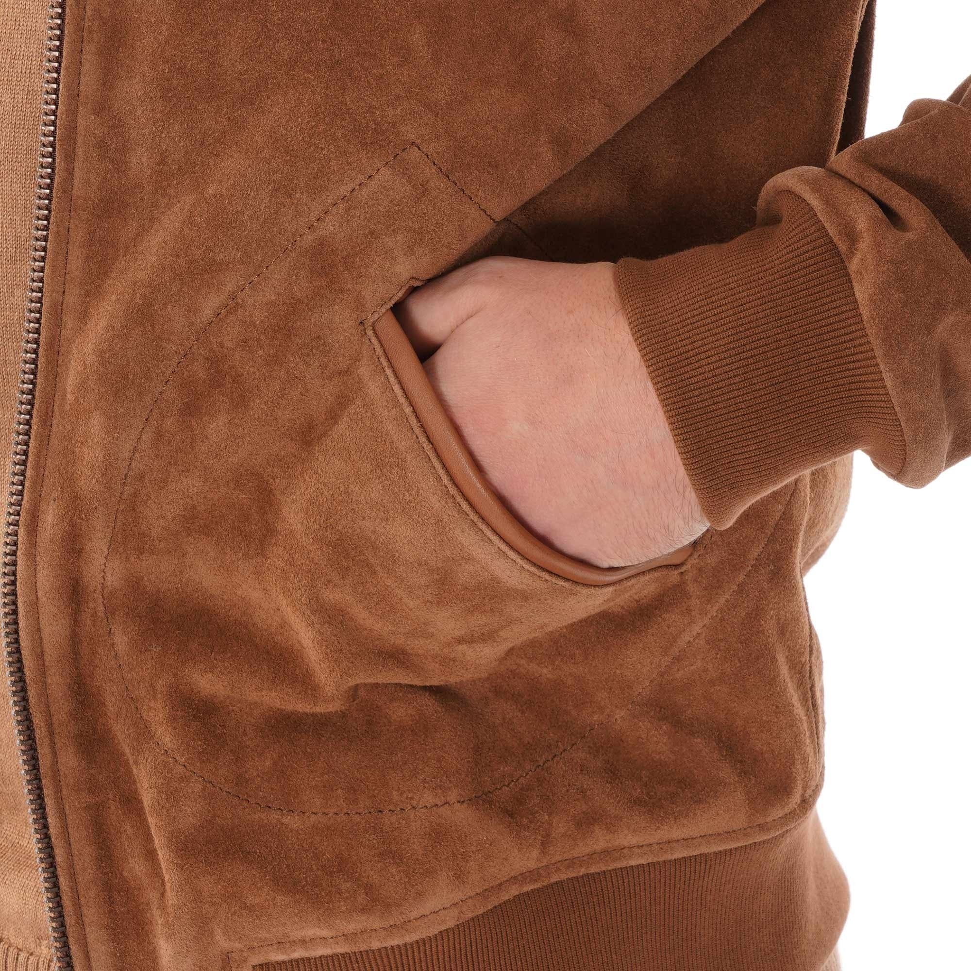 Chevignon Naval Cuir Jacket - Marron