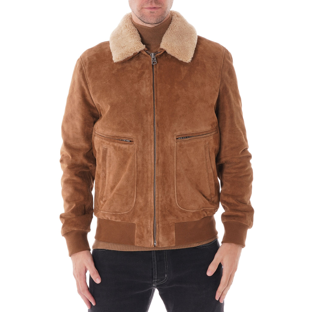 Chevignon Gyver Bomber Jacket  - Brown