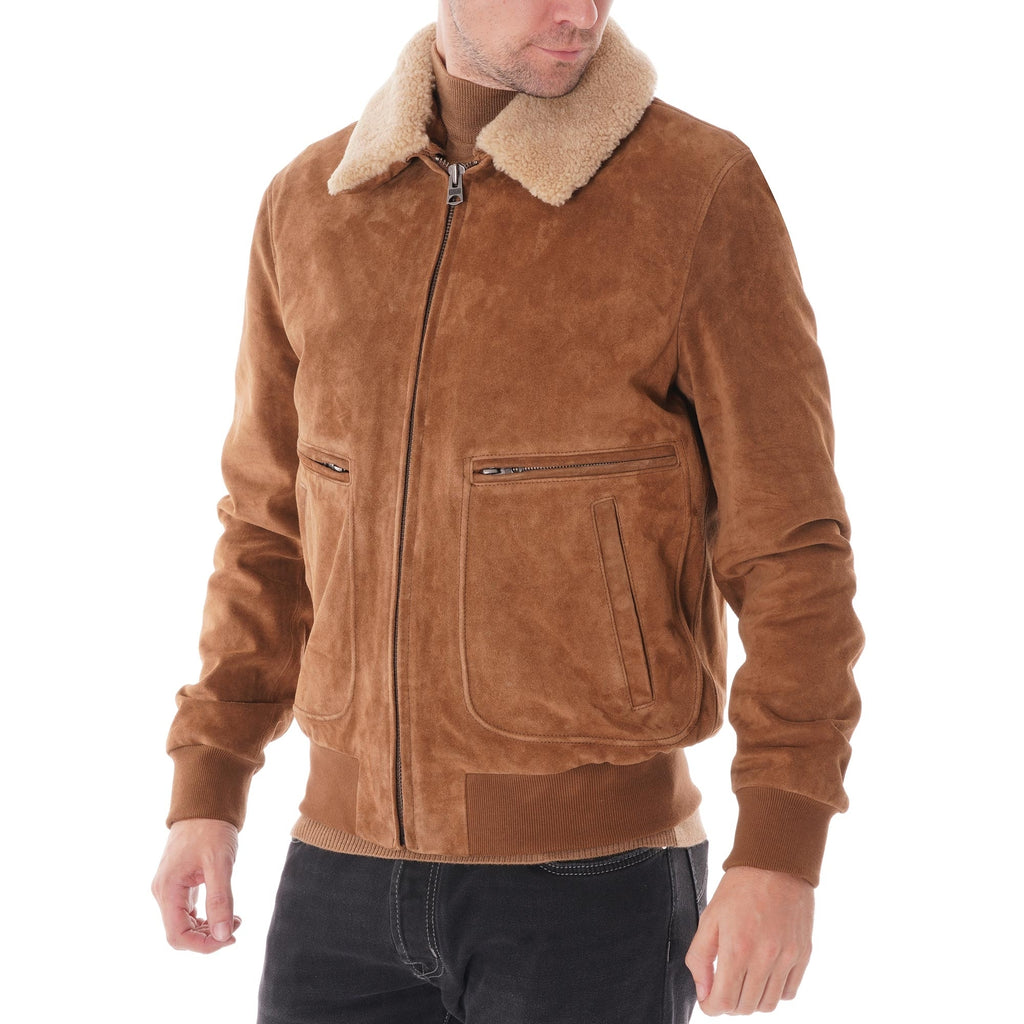 Chevignon Gyver Bomber Jacket  - Brown