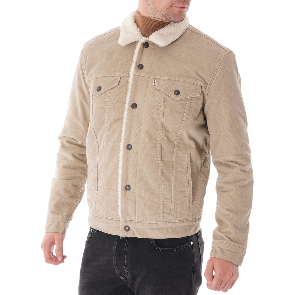 Levi's® Sherpa Trucker Jacket - True Chino Cord