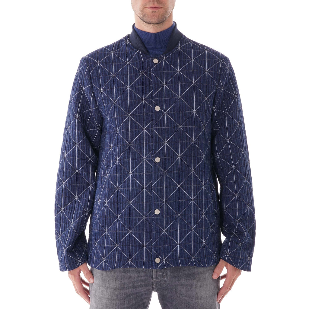 Wax London Rothko Jacket - Indigo