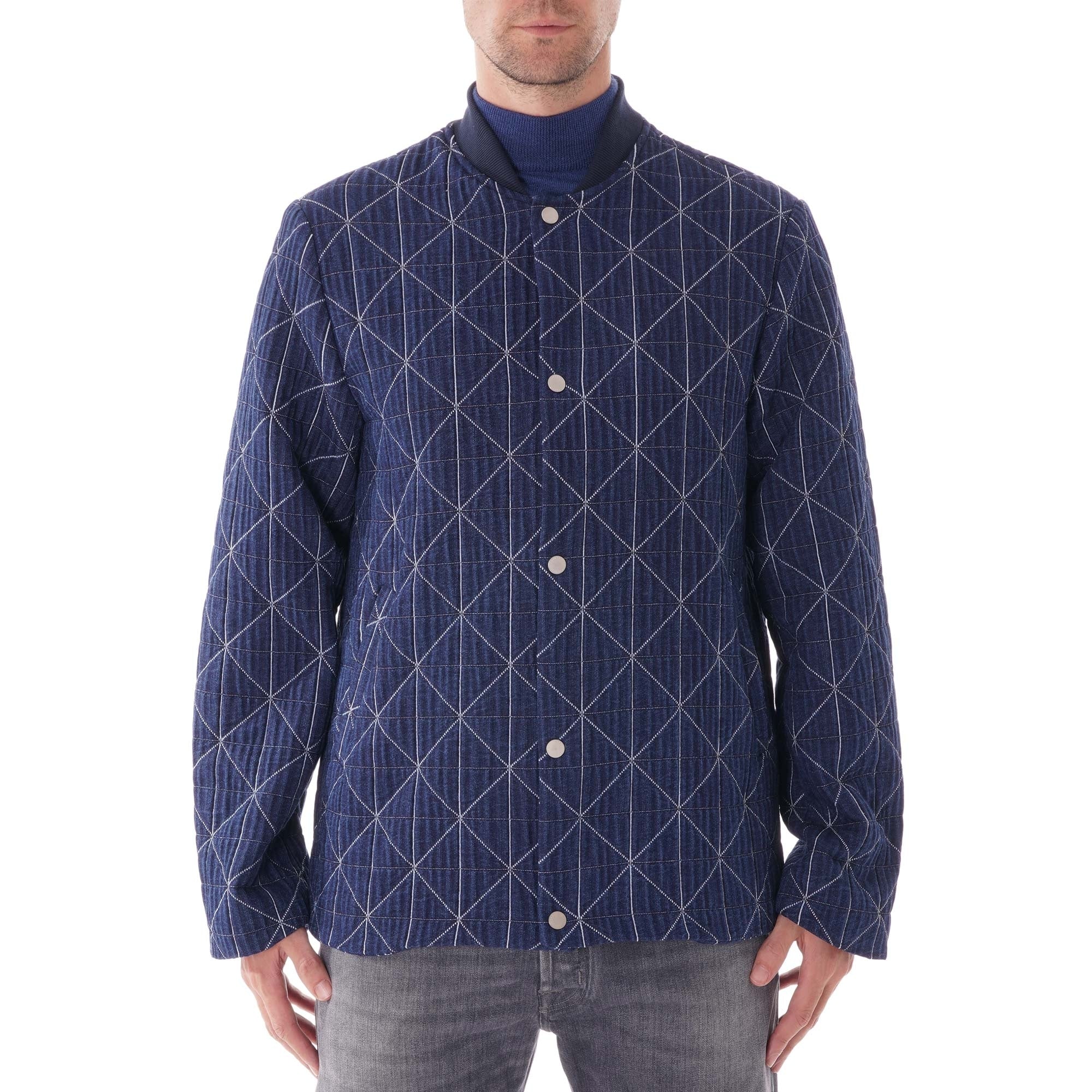 Wax London Rothko Jacket - Indigo