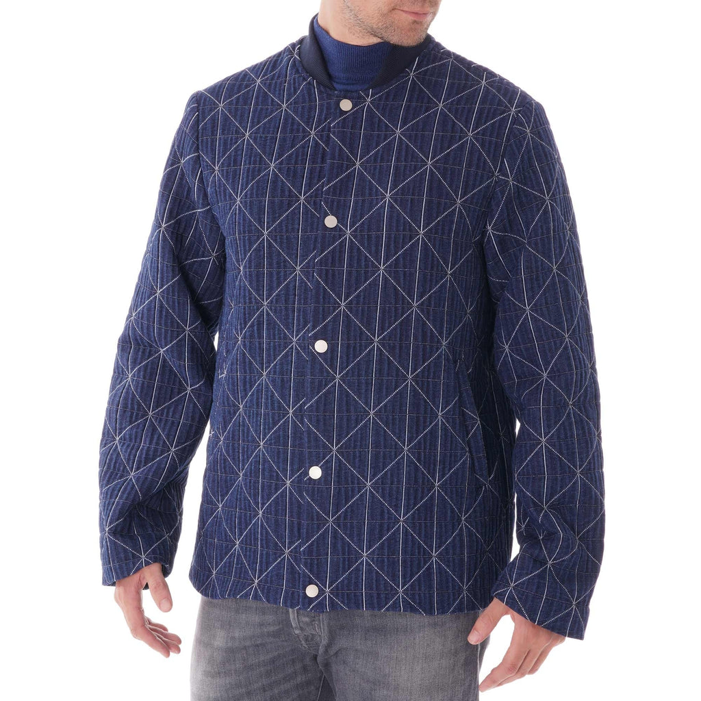 Wax London Rothko Jacket - Indigo