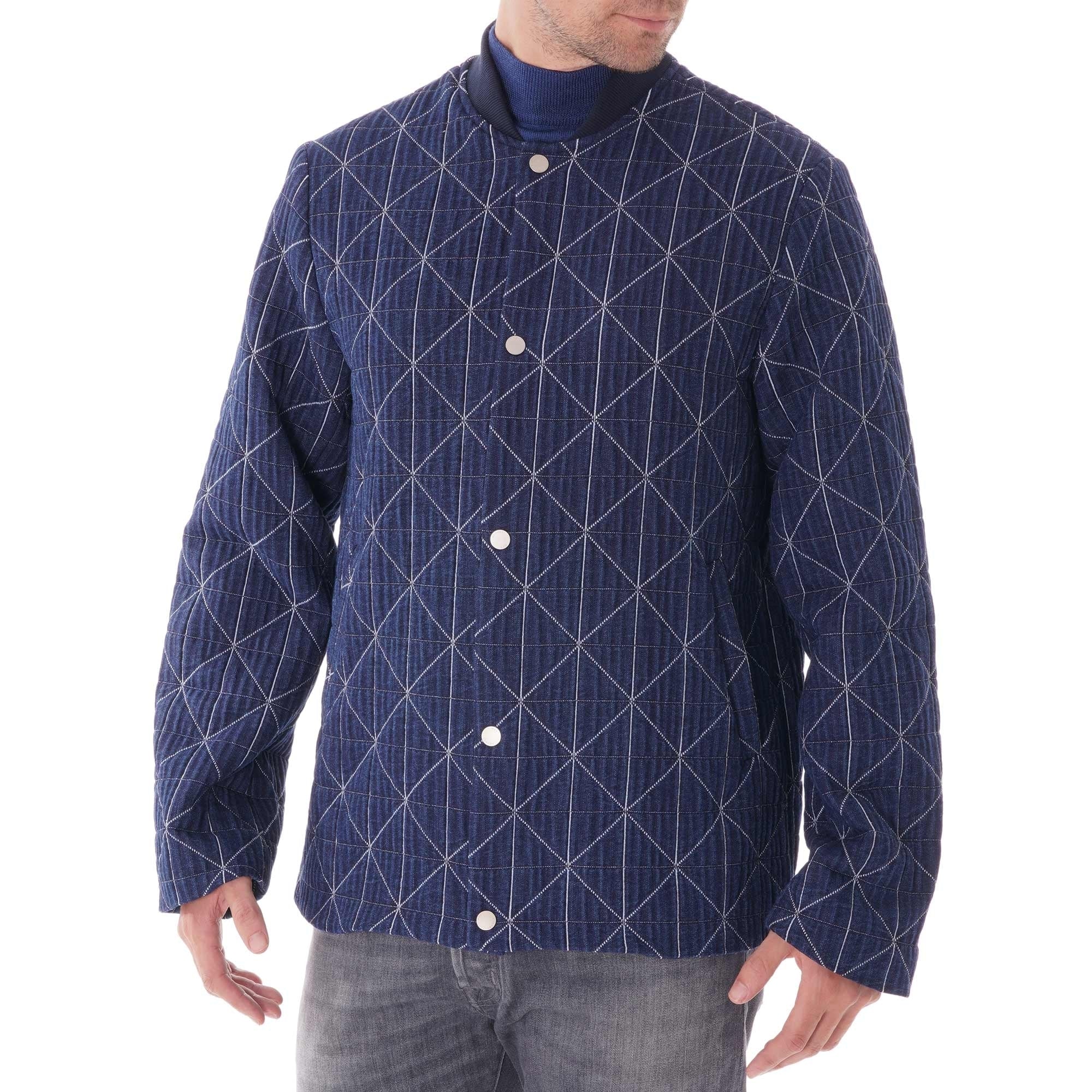Wax London Rothko Jacket - Indigo