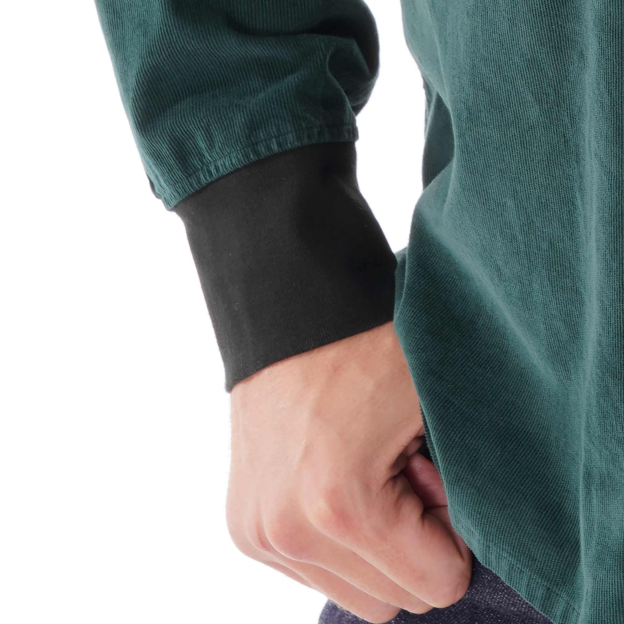 Paul Smith Long Sleeve Zip Up Sweat - Dark Green