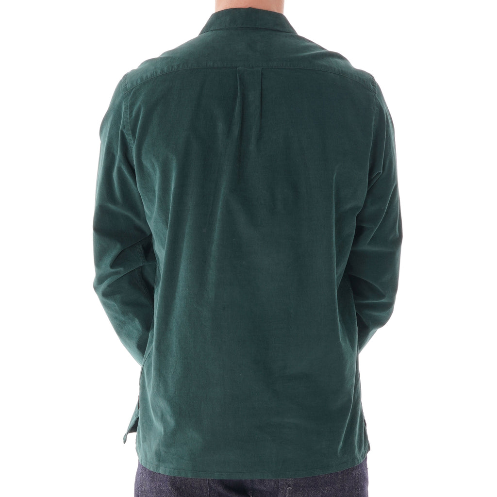 Paul Smith Long Sleeve Zip Up Sweat - Dark Green