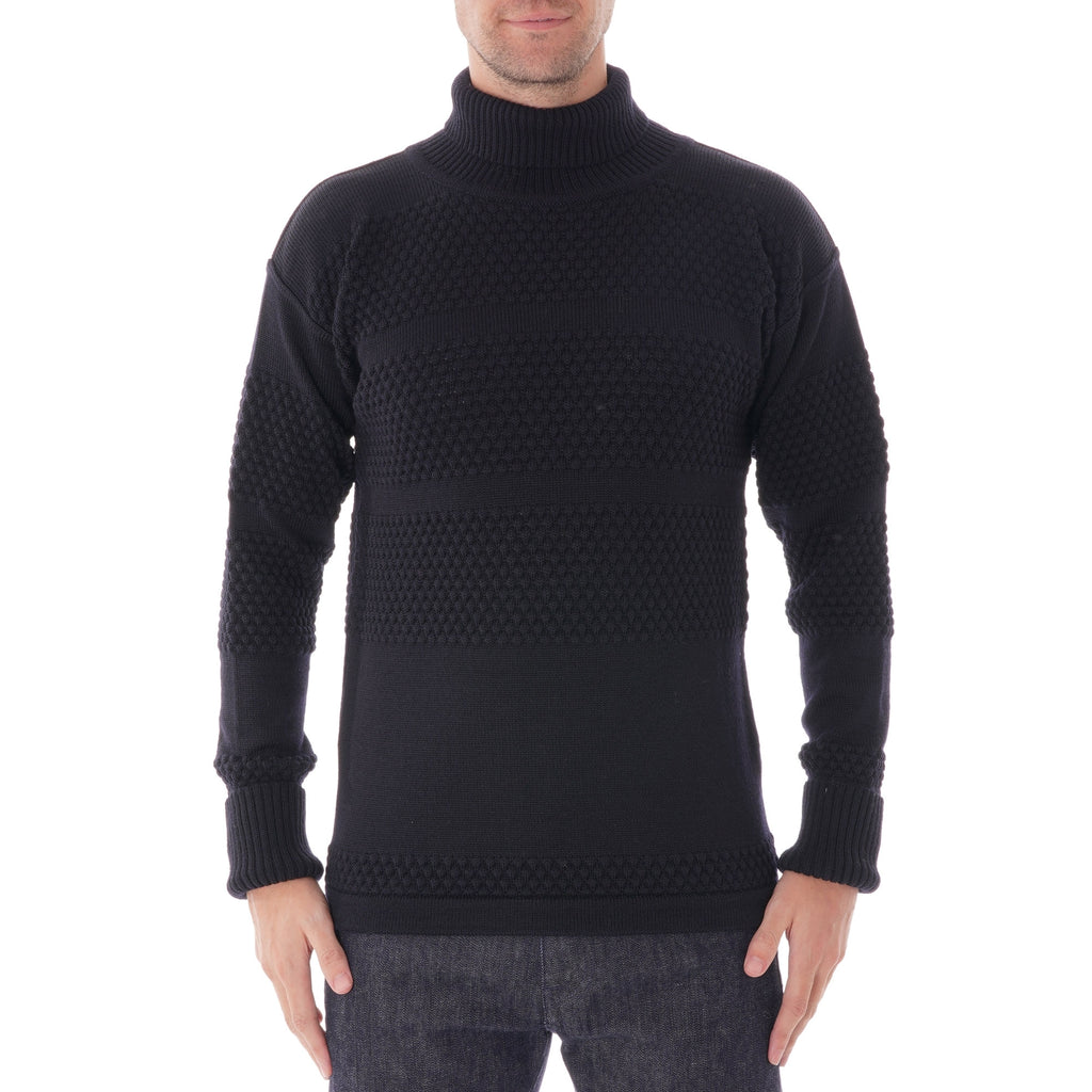 S.N.S Herning Fisherman Sweater - Navy
