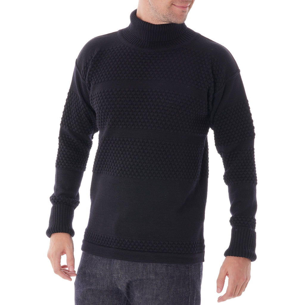 S.N.S Herning Fisherman Sweater - Navy