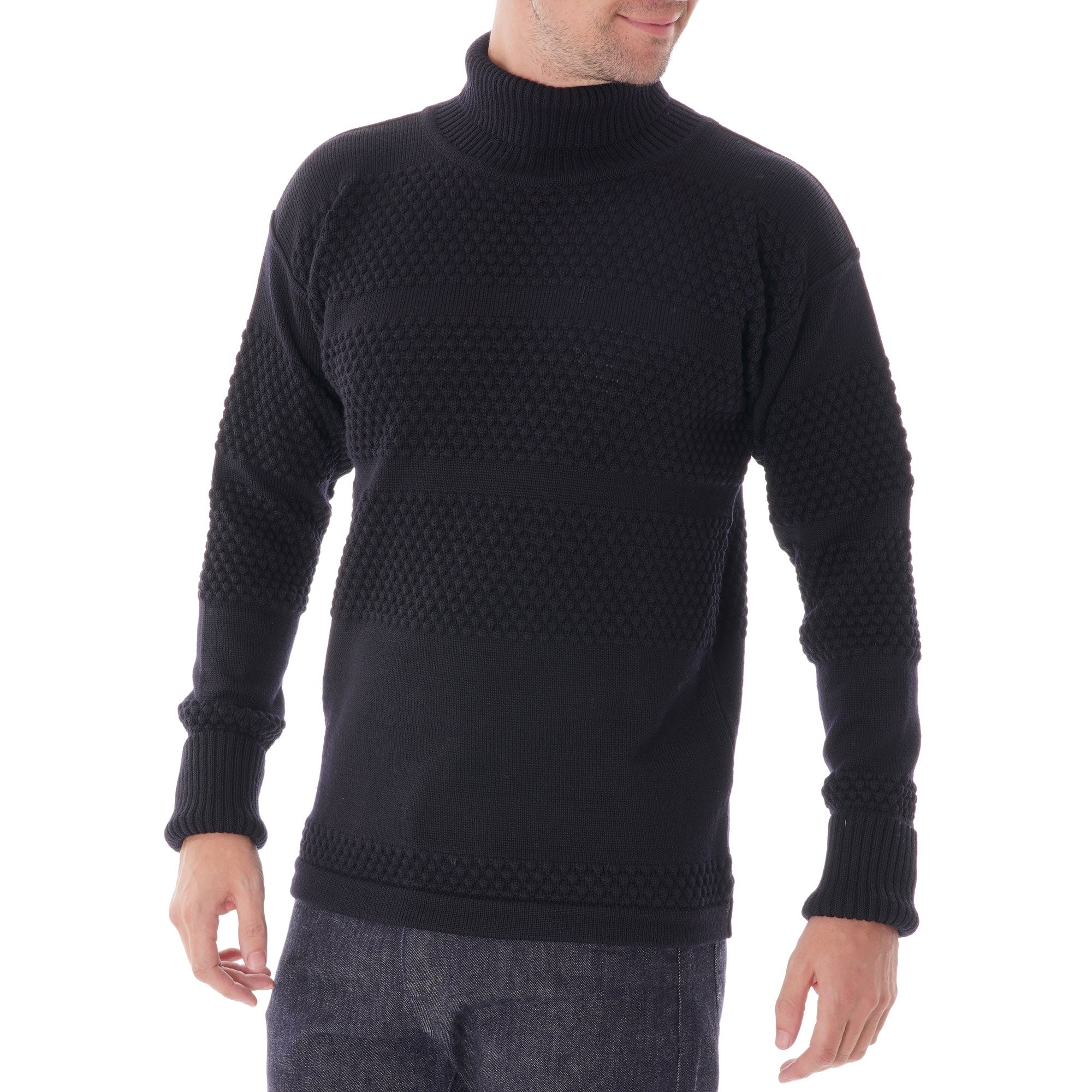 S.N.S Herning Fisherman Sweater - Navy