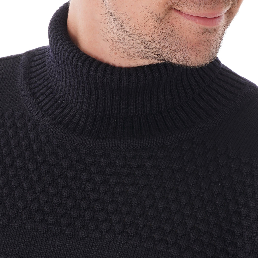 S.N.S Herning Fisherman Sweater - Navy