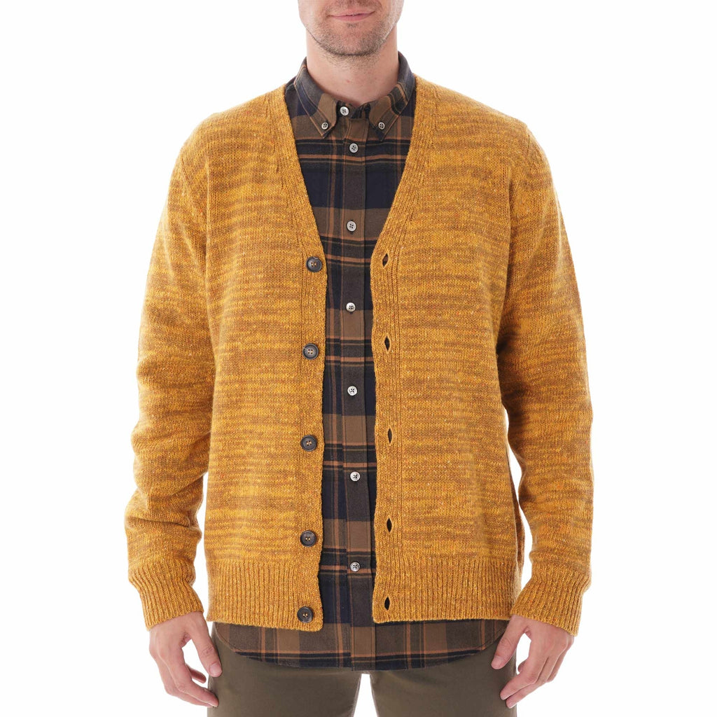 Norse Projects Adam Cardigan Neps - Yellow