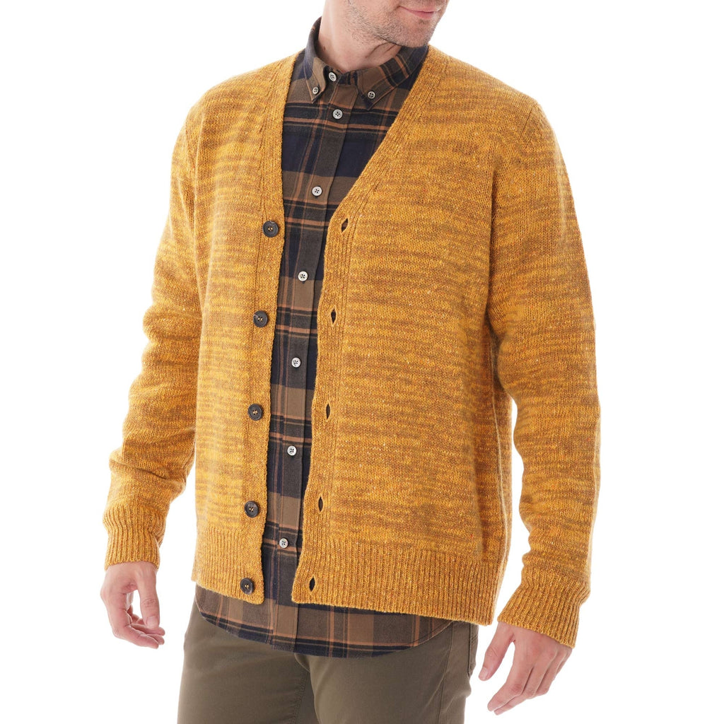Norse Projects Adam Cardigan Neps - Yellow