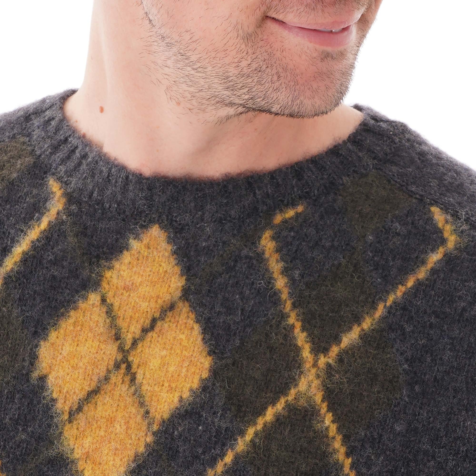 Norse Projects Birnir Brushed Knitwear - Charcoal