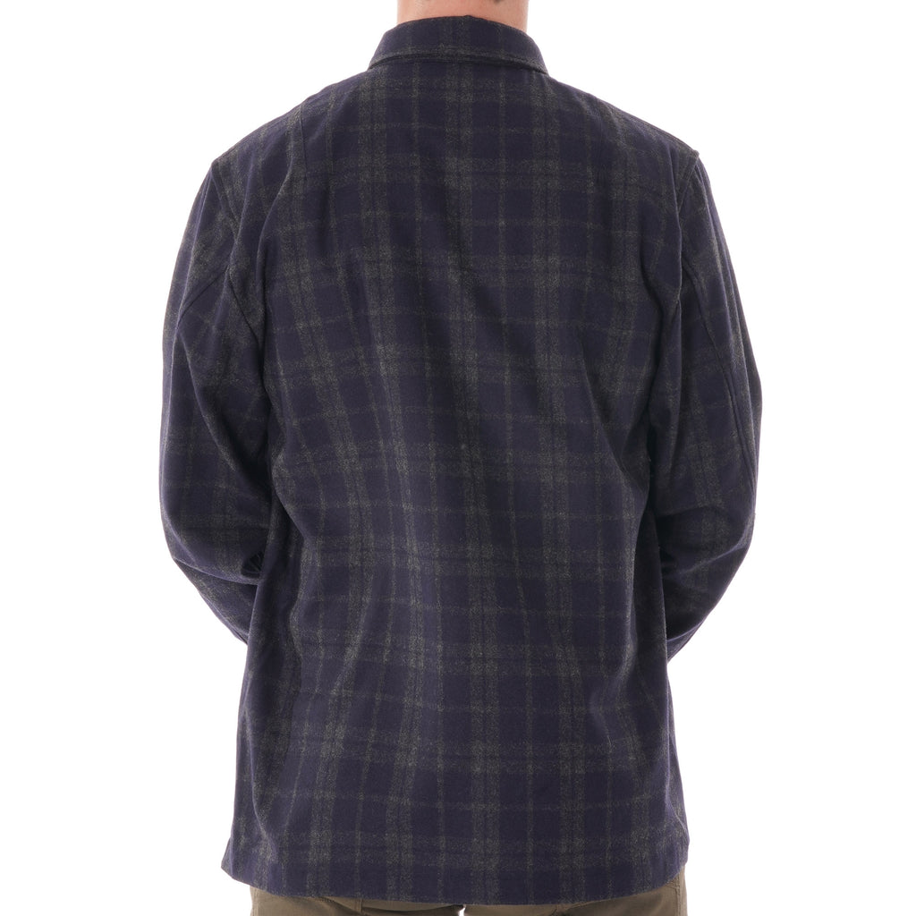 Norse Projects Kyle Wool Overshirt - Dark Navy
