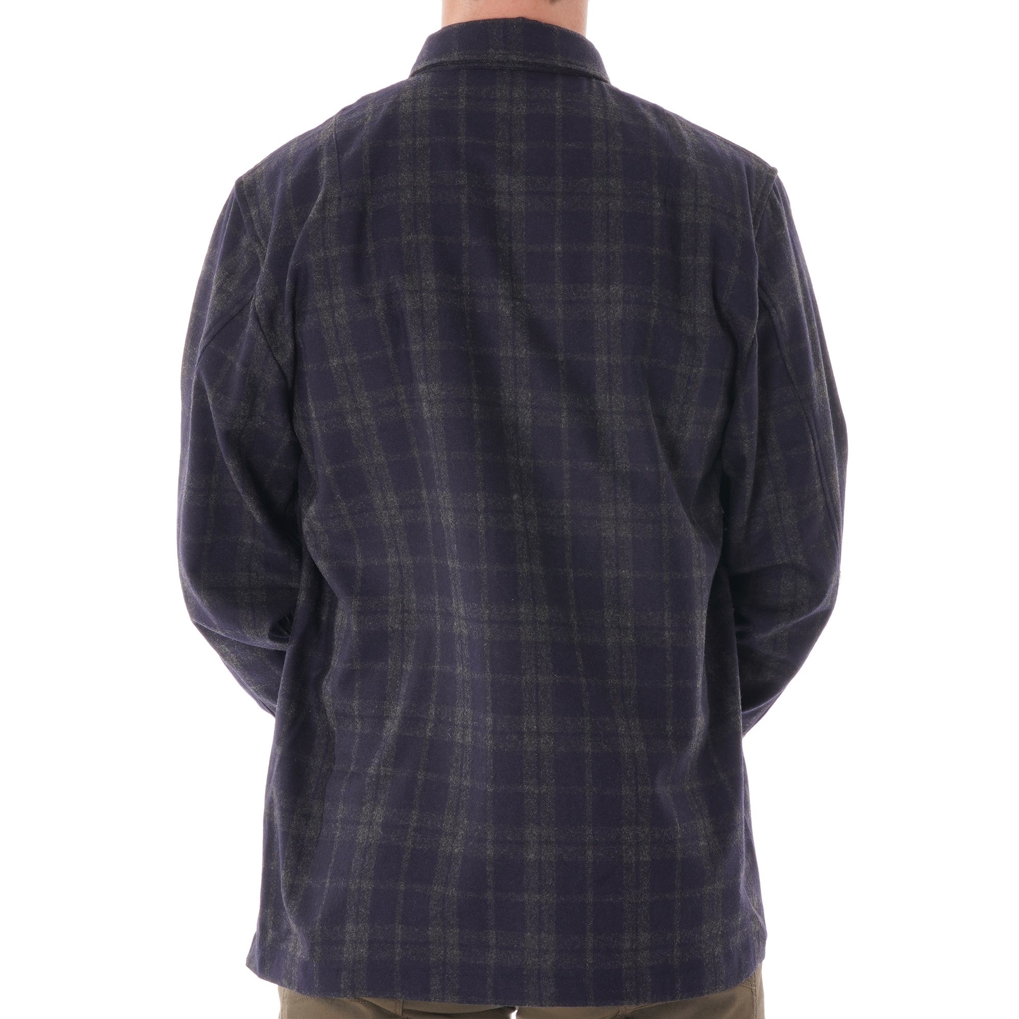 Norse Projects Kyle Wool Overshirt - Dark Navy
