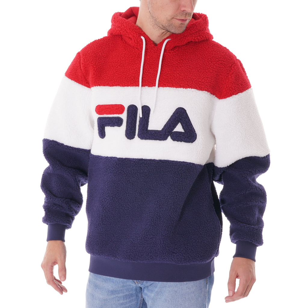 Fila Vintage Boris Hoodie - Peacoat