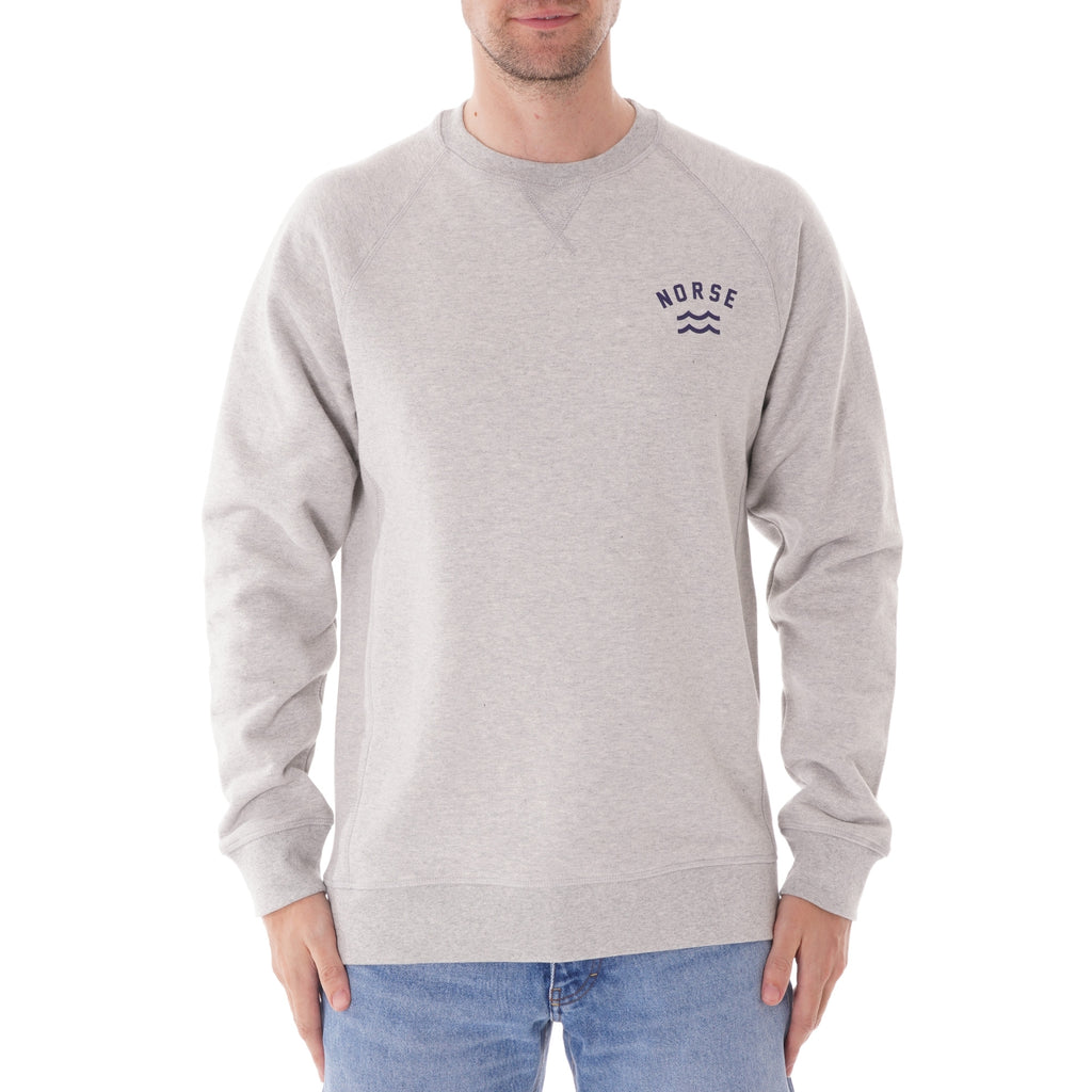 Norse Projects Ketel Ivy Wave Logo - Grey