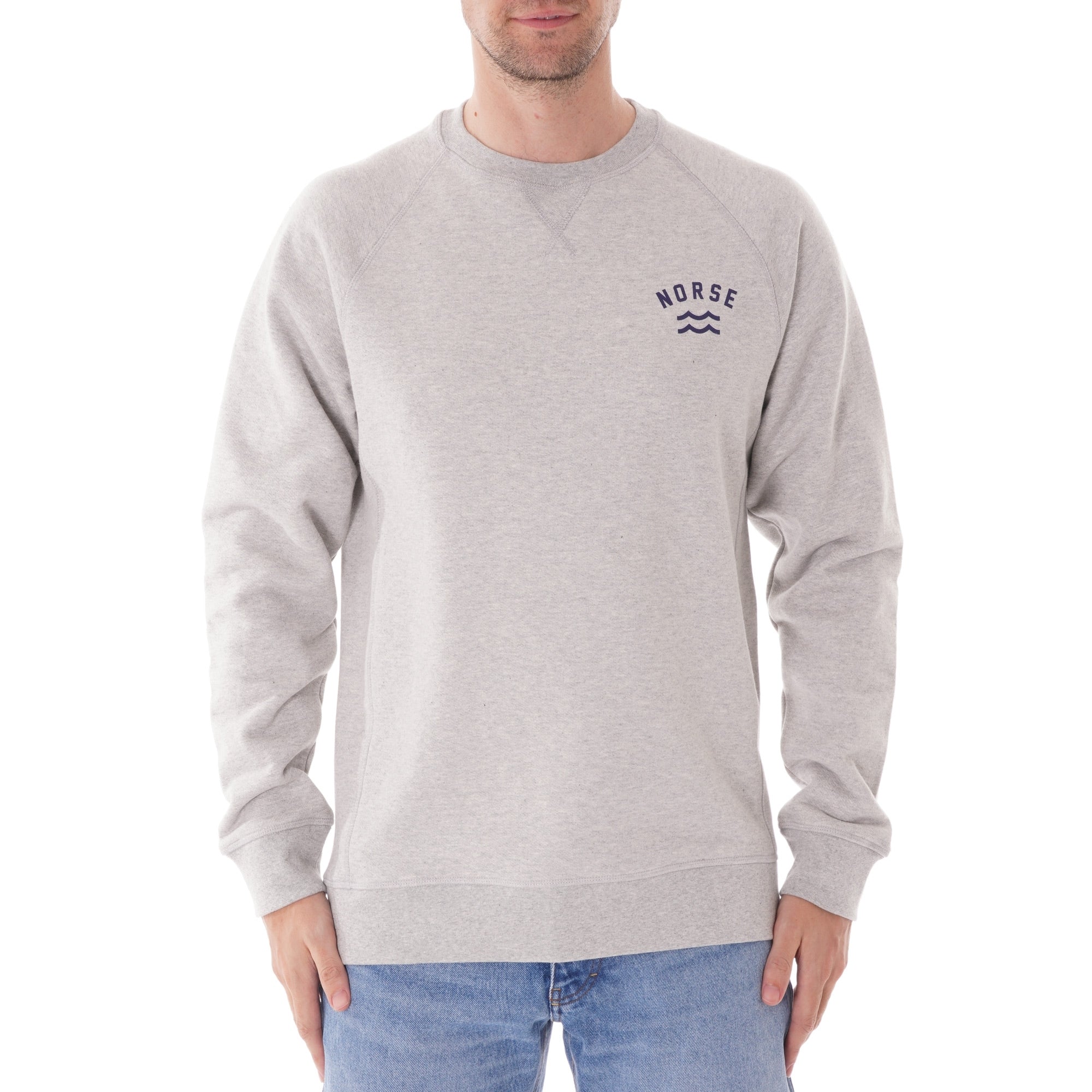 Norse Projects Ketel Ivy Wave Logo - Grey