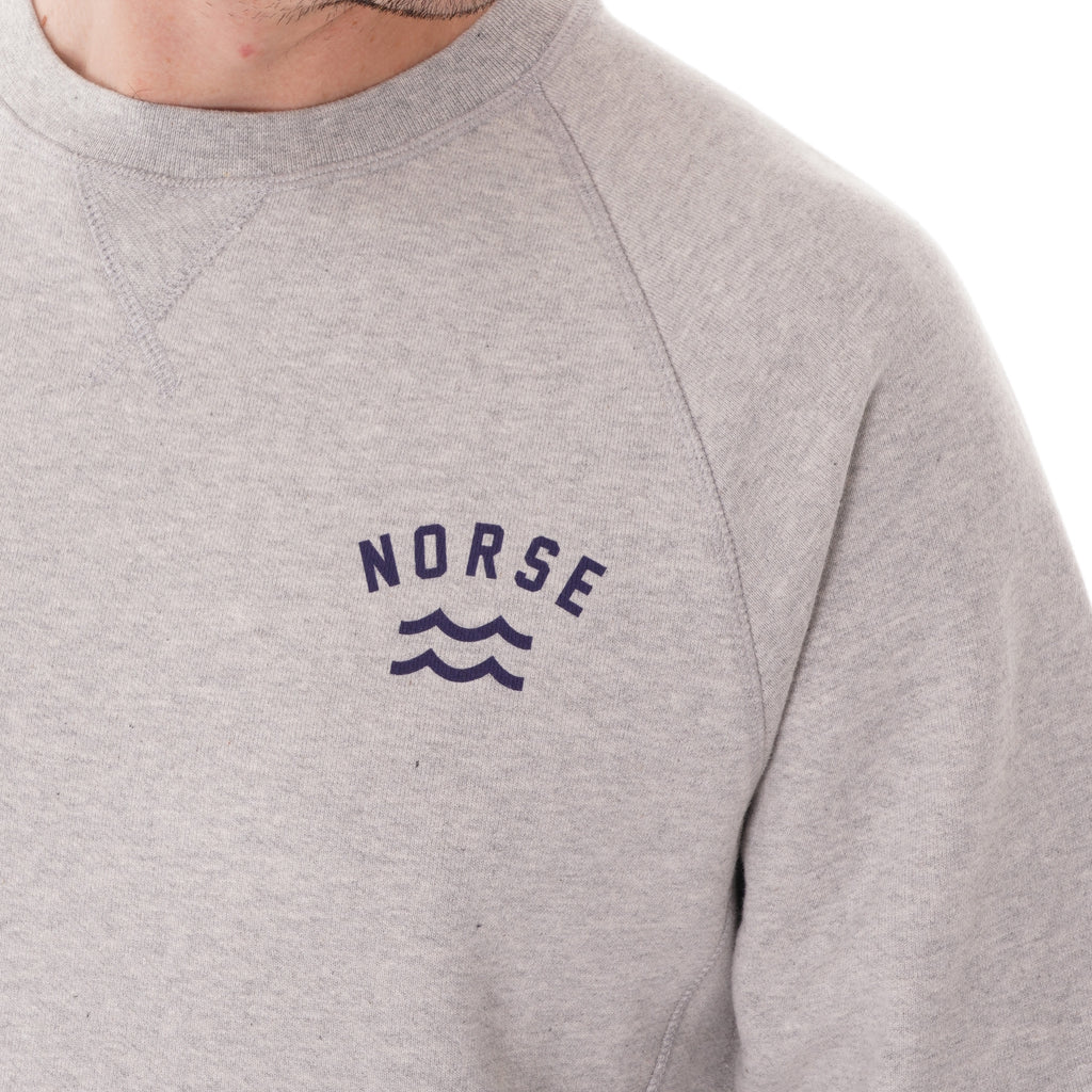 Norse Projects Ketel Ivy Wave Logo - Grey