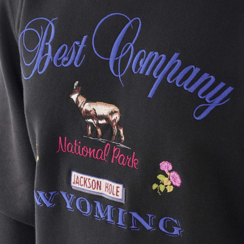 Best Company Wyoming Crew Neck - Nero