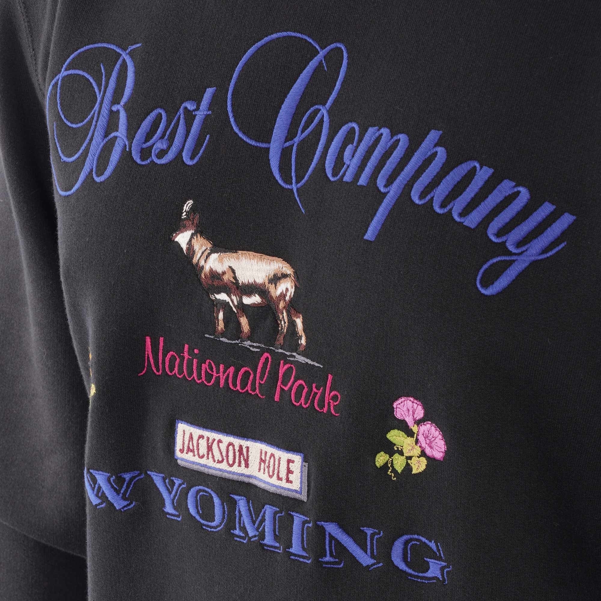Best Company Wyoming Crew Neck - Nero
