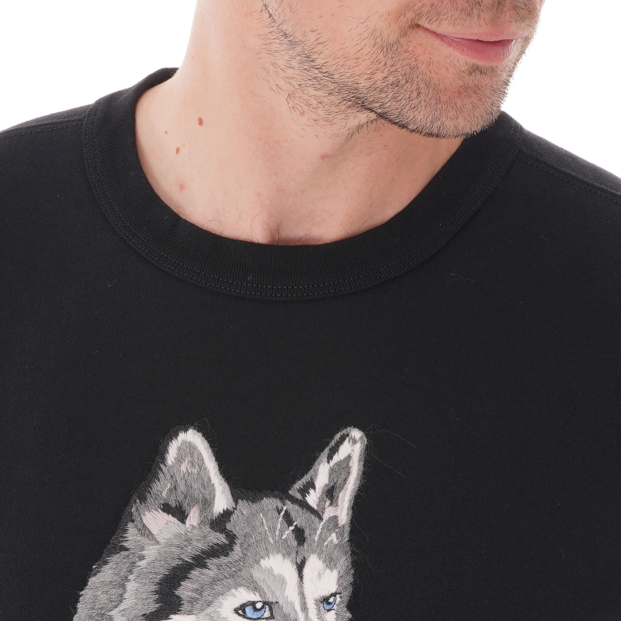 Best Company Lupo Crew Neck Knit Sweater - Nero