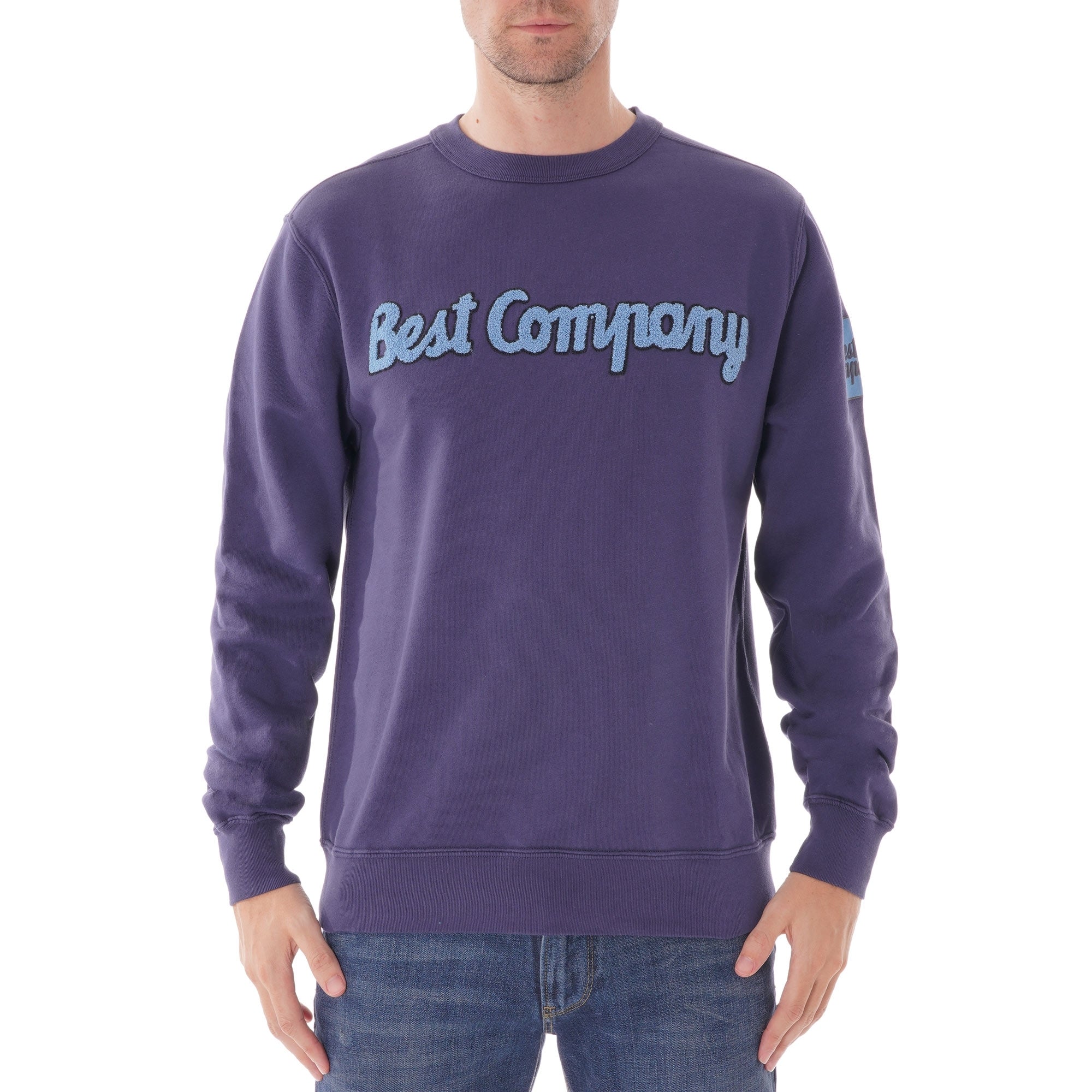 Best Company Crew neck fleece - 800 Navy