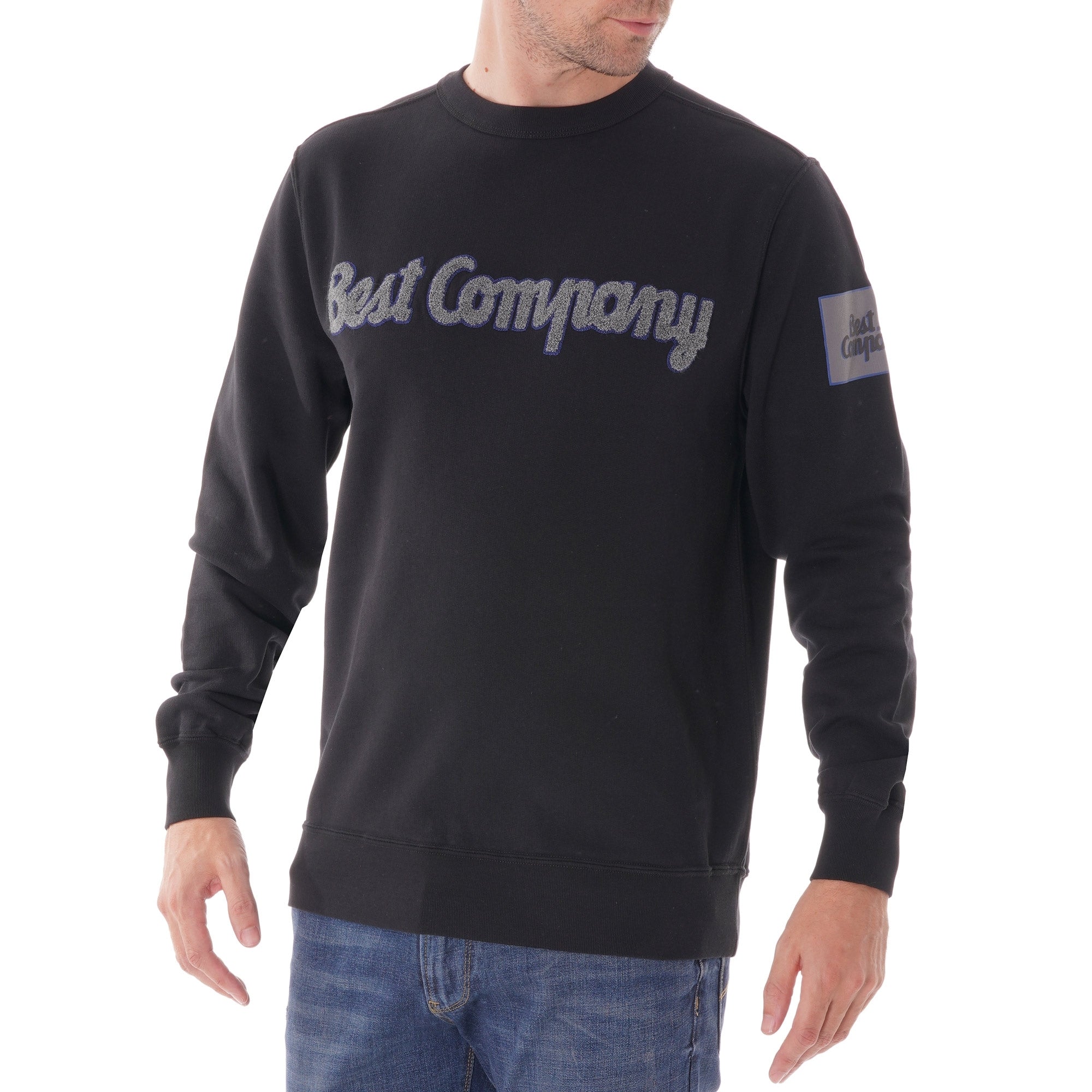Best Company Crew Neck Fleece - Nero