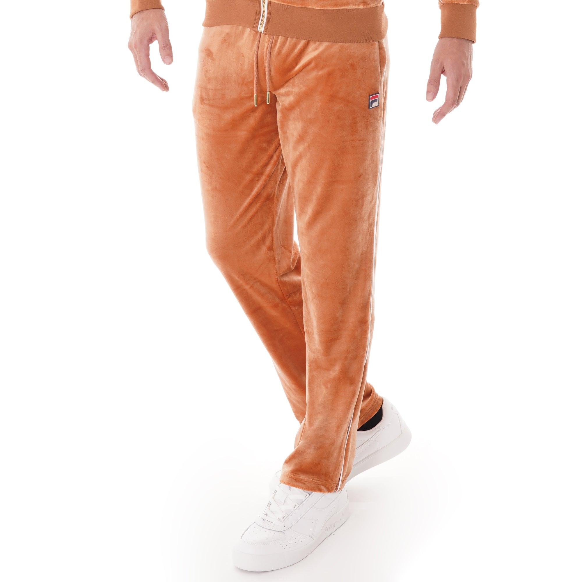 Fila Vintage Velour Cyrus Track Pants - Bran